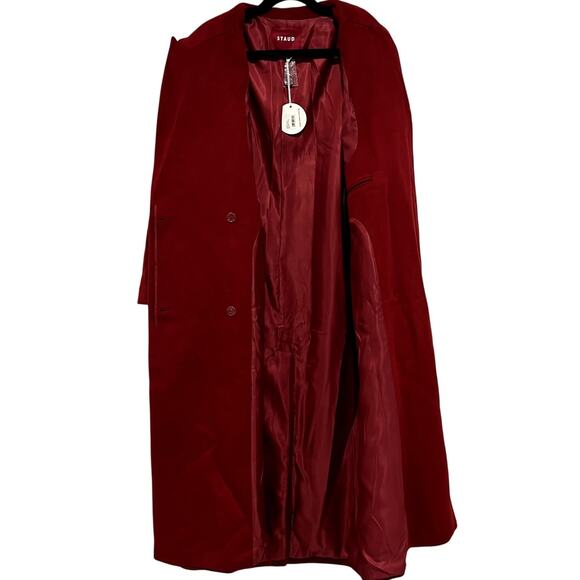 NWT NEW STAUD Serge Wool BlendCoat - Picture 5 of 11